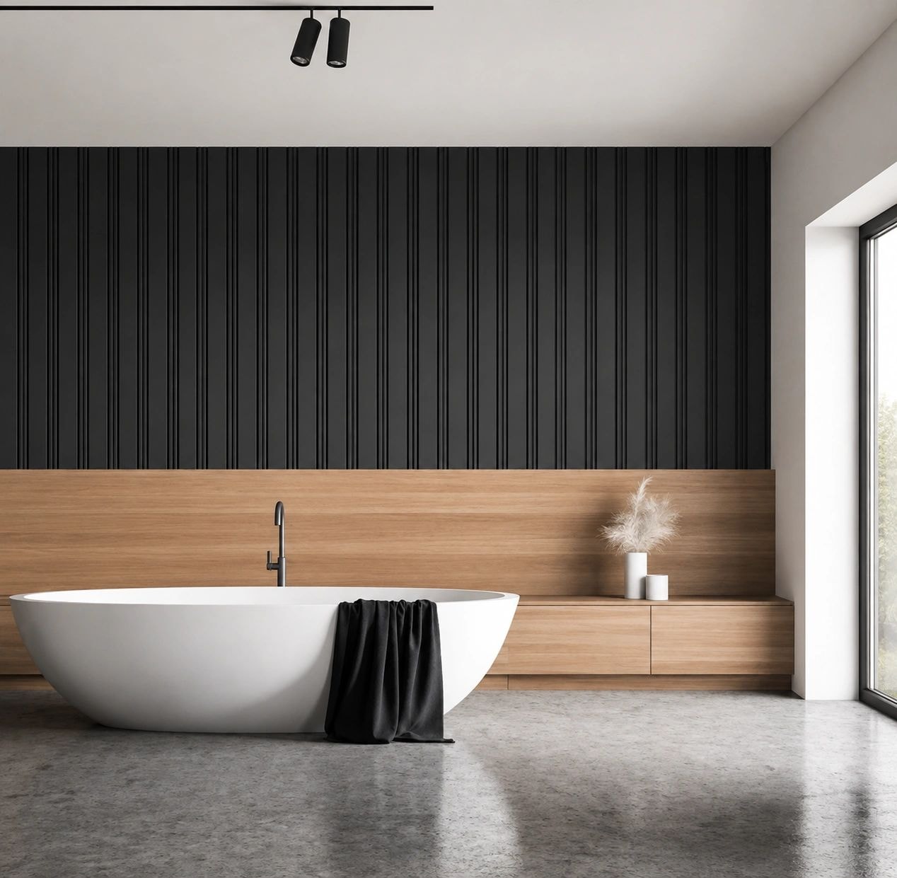 Specialty wall panel installation